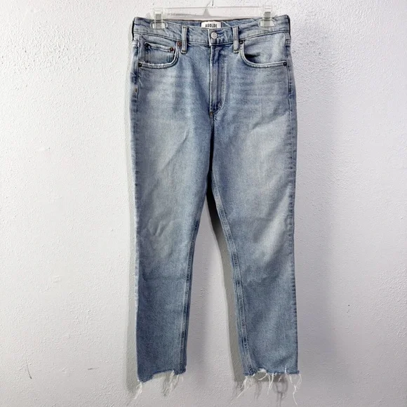 Agolde Merrel Light Blue Denim Jeans size 27 - Picture 1 of 8